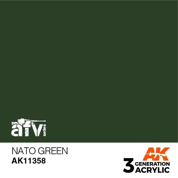 AK Interactive AK11358 NATO Green 17ml