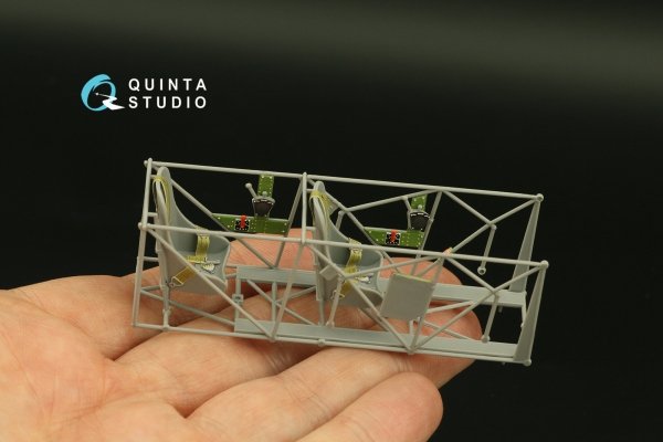 Quinta Studio QD32152 PT-13/N2S-2/5 Kaydet 3D-Printed &amp; coloured Interior on decal paper (ICM) 1/32