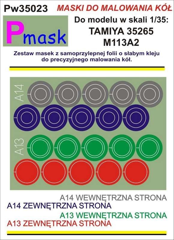 P-Mask PW35023 M113A2 TAMIYA 35265 (1:35)