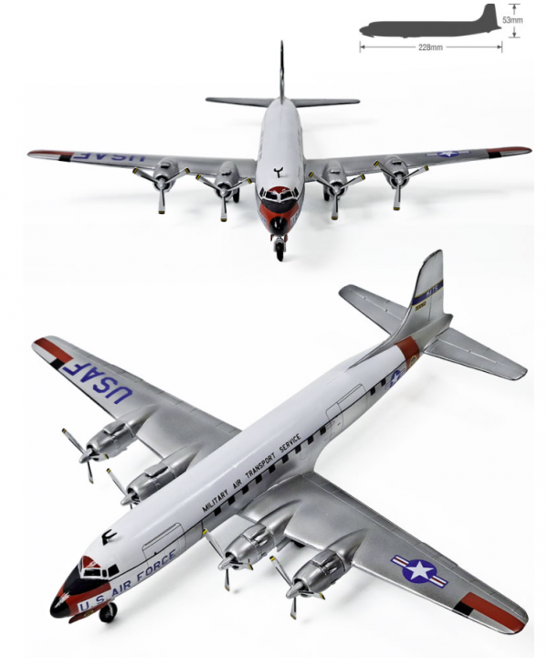 Academy 12634 USAF C-118 Liftmaster 1/144