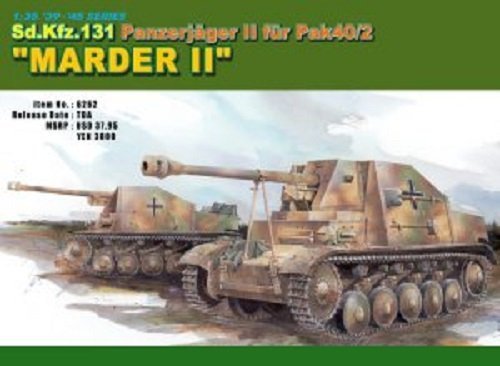 Dragon 6262 Sd.Kfz. 131 Panzerjaeger II fur Pak 40/2 &quot;Marder II (1:35)