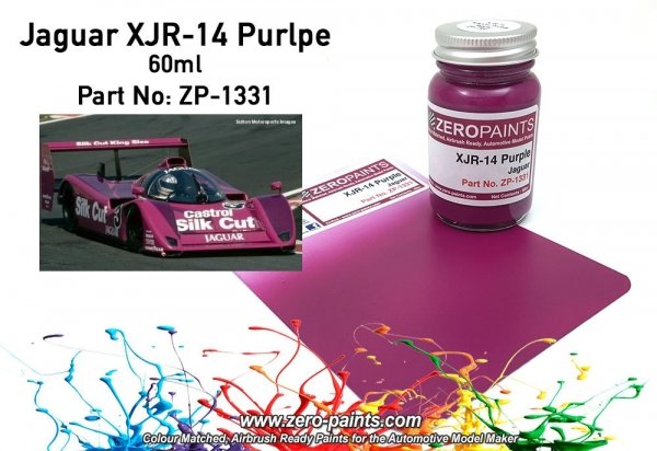 Zero Paints ZP-1331 Jaguar XJR-14 Purple Paint 60ml