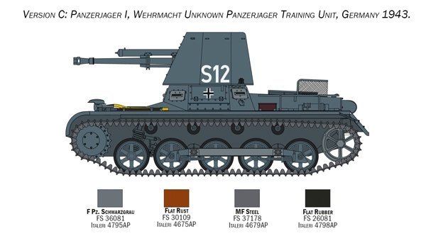 Italeri 6577 Panzerjäger I  1/35