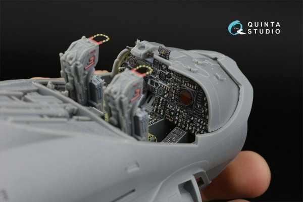 Quinta Studio QD32106 A-6E Intruder 3D-Printed &amp; coloured Interior on decal paper (Trumpeter) 1/32