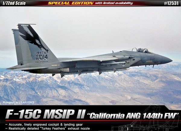 Academy 12531 F15 MSIP II California ANG 144th FW 1/72