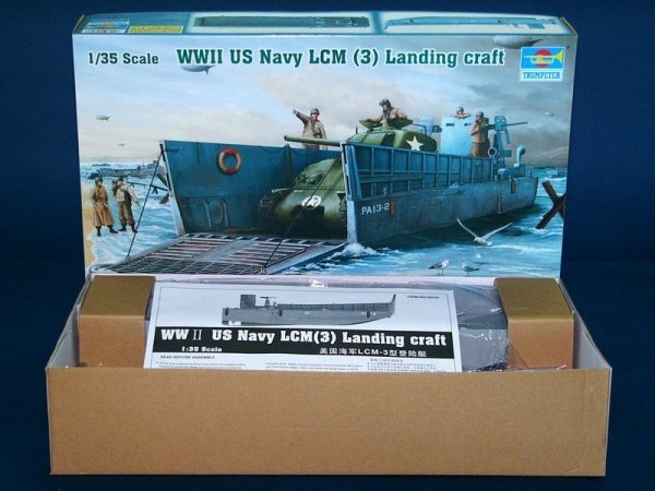 Trumpeter 00347 WWII US Navy LCM (3) Landing (1:35)