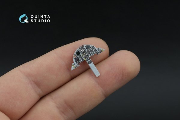 Quinta Studio QDS-48598 F-15C Late/F-15J Late 3D-Printed &amp; coloured Interior on decal paper (Hasegawa) (Small version) 1/48