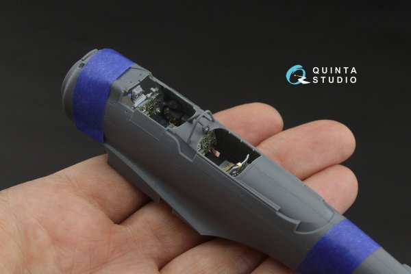 Quinta Studio QD48611 A6M2-K Zero 3D-Printed &amp; coloured Interior on decal paper (Eduard) 1/48