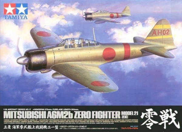 Tamiya 60317 Mitsubishi A6M2b ZERO Fighter (1:32)