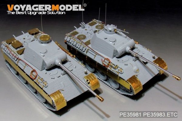 Voyager Model PE35983 WWII German Panther D Tank Late version Basic For TAKOM 2104 1/35