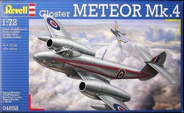 Revell 04658 Gloster Meteor Mk.4 (1:72)