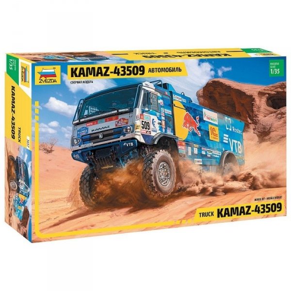 Zvezda 3657 Truck KAMAZ-43509 KAMAZ - MASTER 1/35