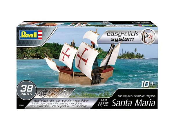 Revell 05660 Santa Maria (Easy-Click) 1/350