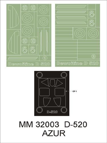 Montex MM32003 D-520 Azur 1:32