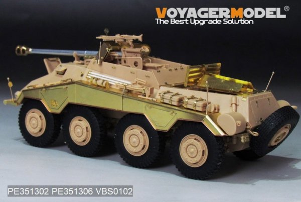 Voyager Model PE351302 WWII German Sd.Kfz 234 storage box late version For RFM 5110 1/35