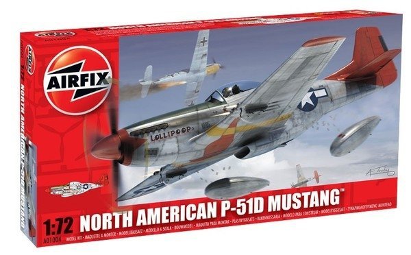 Airfix 01004 North American P-51D Mustang 1/72