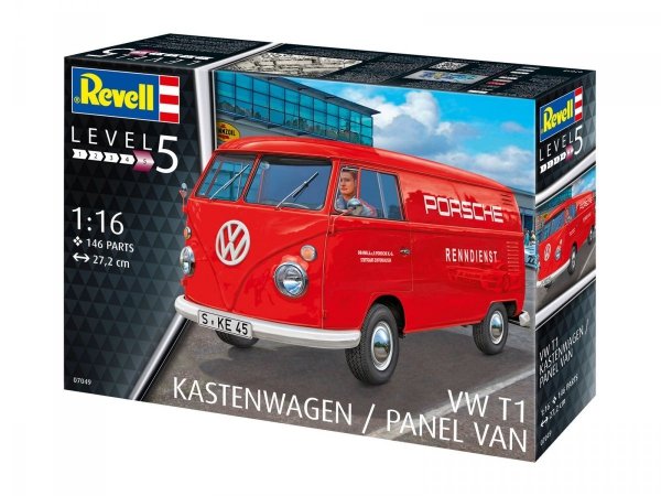 Revell 07049 VW T1 Kastenwagen / Panel Van 1/16