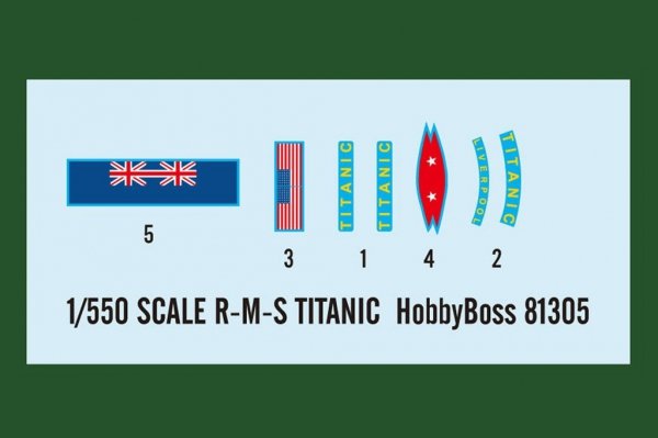 Hobby Boss 81305 R.M.S. Titanic (1:550)