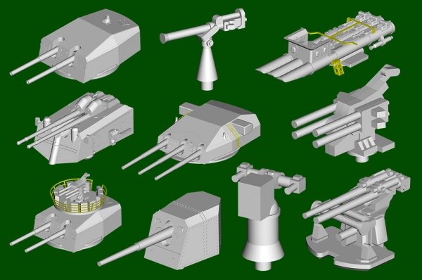 Trumpeter 05361 German Scharnhorst Battleship 1/350
