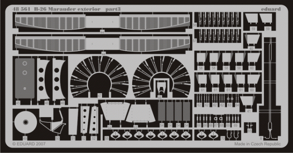 Eduard 48561 B-26 exterior 1/48  (MONOGRAM, REVELL)