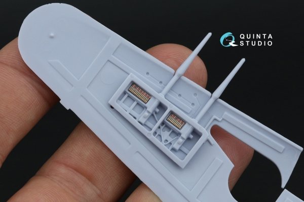 Quinta Studio QD72154 Typhoon Mk.1B Late 3D-Printed coloured Interior on decal paper (Airfix) 1/72