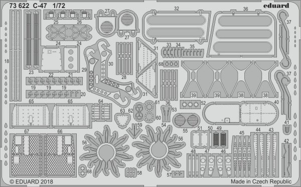 Eduard 73622 C-47 HOBBY BOSS 1/72