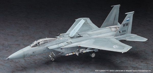 Hasegawa SP566 McDonnell Douglas F-15 C Eagle - Strider 2 Ace Combat 7 Skies Unknown 1/48