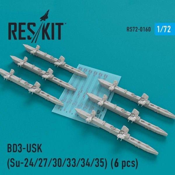 RESKIT RS72-0160 BD3-USK RACKS (6 PCS) 1/72