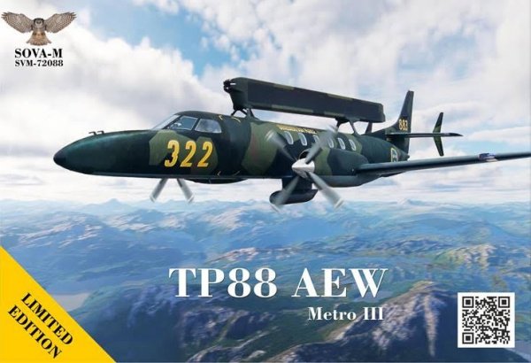 Sova 72088 TP-88 AEW (Swedish Air Force) 1/72