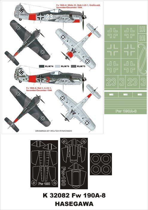 Montex K32082 Fw 190A-8 1/32