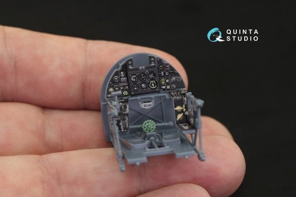 Quinta Studio QD48191 Tempest Mk.V 3D-Printed &amp; coloured Interior on decal paper (Eduard) 1/48