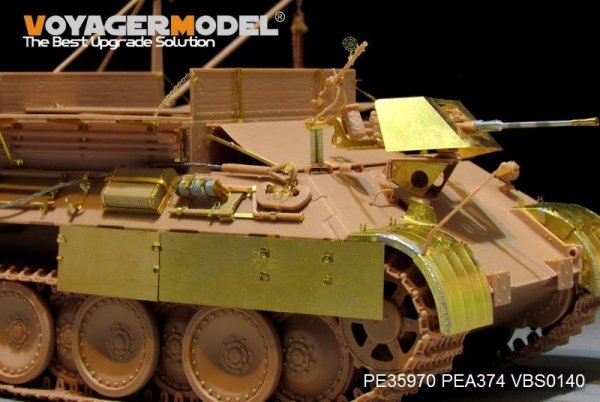 Voyager Model PE35970 WWII German Bergepanther Ausf.A (Late type,Panther G tool holders) Basic For MENG SS-015 1/35