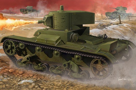 Hobby Boss 82498 Soviet OT-130 Flame Thrower Tank (1:35)