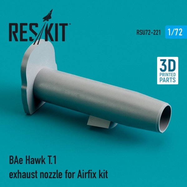 RESKIT RSU72-0221 BAE HAWK T.1 EXHAUST NOZZLE FOR AIRFIX KIT (3D PRINTED) 1/72