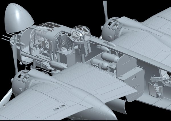 HK Models 01E037 B-25H Mitchell Gunships over CBI 1/32