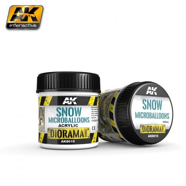 AK Interactive AK8010 Snow Microballoons 100ML