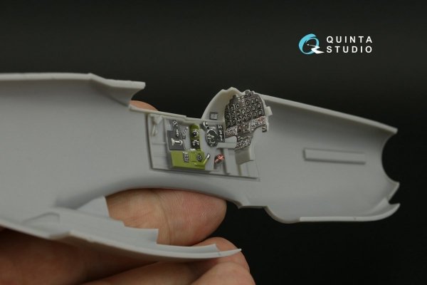 Quinta Studio QD48364 F-82G Twin Mustang 3D-Printed &amp; coloured Interior on decal paper (Modelsvit) 1/48