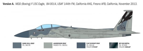 Italeri 92763 F-15C Eagle 1/48
