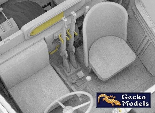 Gecko Models 35GM0155 Bedford OYD Truck 3t 4x2 GS (Metal Cargo Body) 1/35