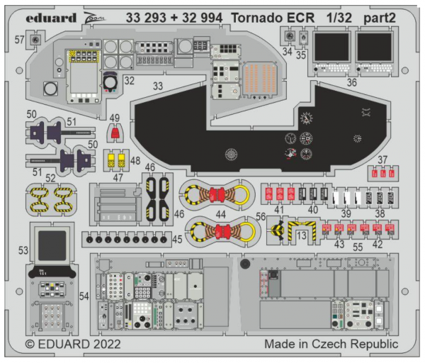 Eduard 33293 Tornado ECR ITALERI 1/32