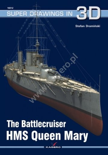 Kagero 16012 The Battlecruiser HMS Queen Mary EN