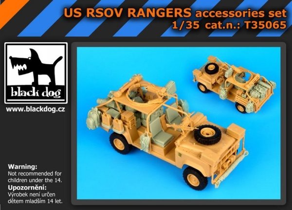 Black Dog T35065 US RSOV Rangers accessories set 1/35
