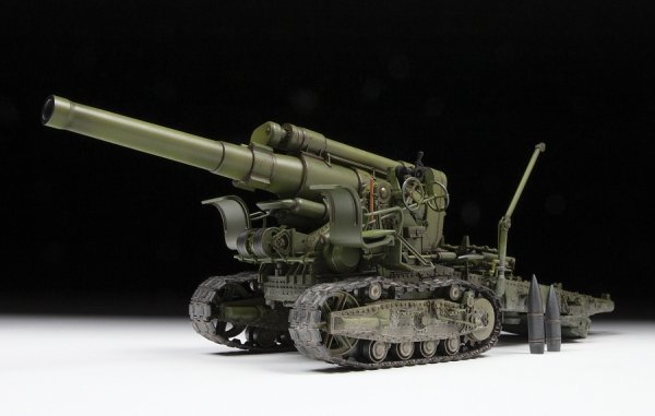 Zvezda 3704 Soviet 203-mm Howitzer m1931 B-4 Stalins Sledgehammer 1/35