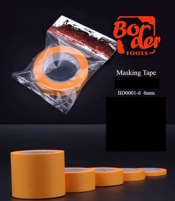 Border Model BD0001-6 Masking tape: 6mm