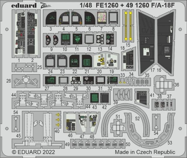 Eduard 491260 F/A-18F HOBBY BOSS 1/48
