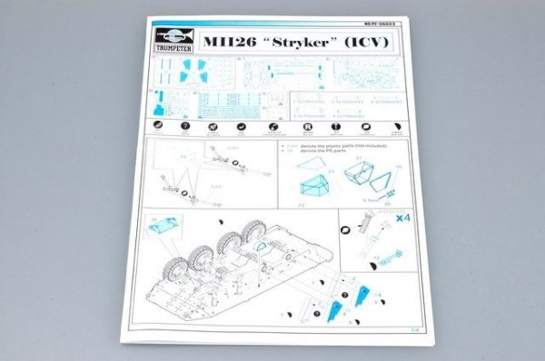 Trumpeter 06603 M1126 Stryker Upgrade Kit  1/35