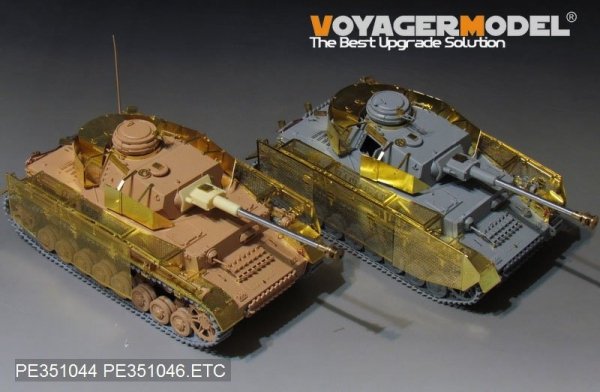Voyager Model PE351044 WWII German Pz.Kpfw.IV Ausf.J（LateProduction）Basic For Border BT-008 1/35