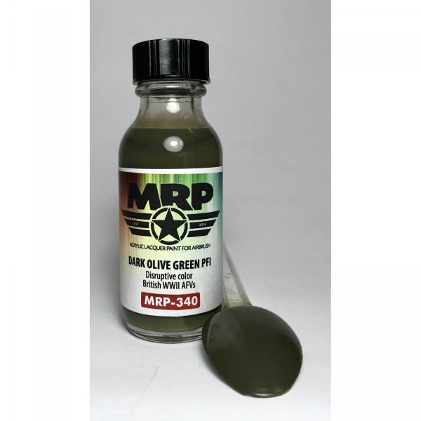 MR. Paint MRP-340 DARK OLIVE GREEN PFI British WWII AFV 30ml