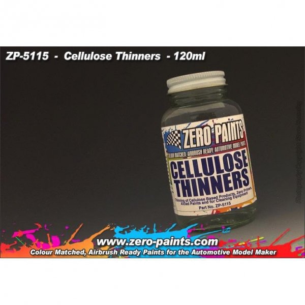 Zero Paints ZP-5115 Cellulose Thinners 120ml