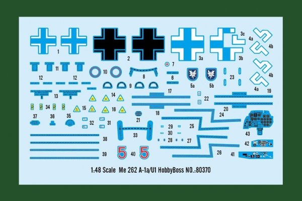 Hobby Boss 80370 Me 262 A-1a/U1 (1:48)